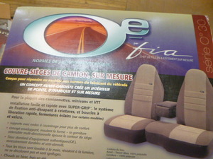 New Oe Fia Custom Fit Rear Truck Seat Cover