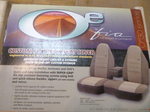 New Oe Fia Custom Fit Front Truck Seat Cover