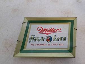 lot 1363 image: Miller High Life - The Champagne of Bottle Beer Wall Dcor
