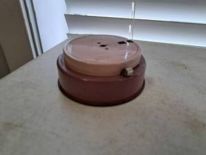 lot 1379 image: Vintage Farm Bureau Insurance Metal Bank