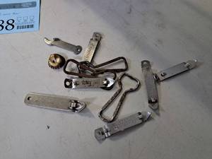lot 1386 image: Lot of (10) Vintage Bottle Openers