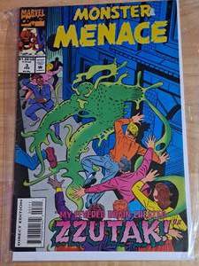 lot 1414 image: Marvel Comics 3_Feb Monster Menace Direct Edition Comic Book