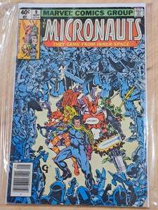 lot 1420 image: Marvel Comics 9_Sept Micronauts - They Came from Inner Space Comic Book