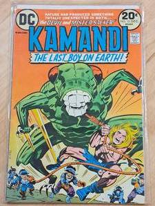 lot 1423 image: DC Comics No. 12 Dec Kamandi - The Last Boy on Earth Comic Book