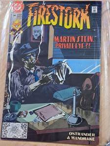 lot 1427 image: DC Comics Feb_90 Firestorm Martin Stein Private Eye  Comic Book