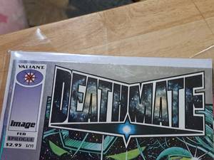 lot 1432 image: Valiant Image Comic Deathmate Comic Book