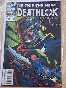 lot 1433 image: Marvel Comics 32_Feb Deathlok The Demolisher Comic Book