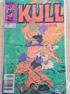 lot 1443 image: Marvel Comics 6_Oct Kull The Conqueror Comic Book