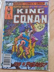 lot 1447 image: Marvel Comics 18_Sept King Conan Comic Book