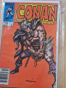 lot 1450 image: Marvel Comics 163_Oct Conan the Barbarian Comic Book
