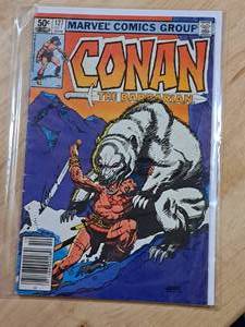 lot 1452 image: Marvel Comics 127_Oct Conan the Barbarian Comic Book