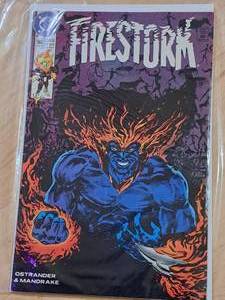 lot 1456 image: DC Comics Apr_90 Firestorm Comic Book