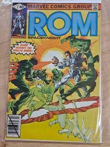 lot 1457 image: Marvel Comics Feb #3 ROM Spaceknight Comic Book