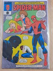 lot 1467 image: Marvel Comics Sponsered by Toyota Spider-Man Comic Book