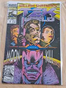 lot 1477 image: 1992  Marvel Epic Comics 6_Feb William Shatners Tek World - Moon Kill - 30th Anniversary Lee Sullivan The Amazinbg Spider-Man Comic Book