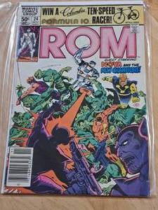 lot 1479 image: Marvel Comics 24_Nov ROM - Nova and the New Champion Comic Book