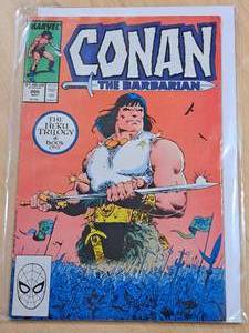 lot 1482 image: Marvel Comics 206 May Conan the Barbarian - The Heku Trilogy Book One Comic Book