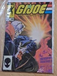 lot 1498 image: Marvel Comics G.I. Joe - A Real American Hero Comic Book