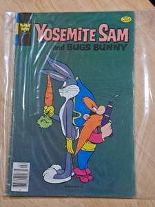 lot 1513 image: Whitman Comics Yosemite Sam and Bugs Bunny Comic Book