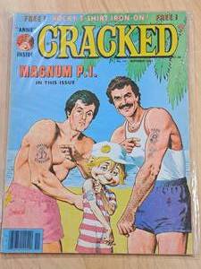 lot 1515 image: 1982 No. 191 November Cracked - Magnum P.I. Comic Book
