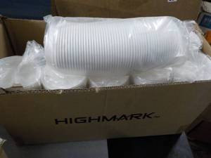 lot 32 image: Case of 500 Highmark Cup Lids...