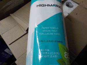 lot 44 image: Case of 30 Highmark Kitchen 2 Ply W...