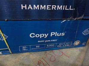 lot 49 image: Hammermill 5000 Sheets 8 12 x 11 ...