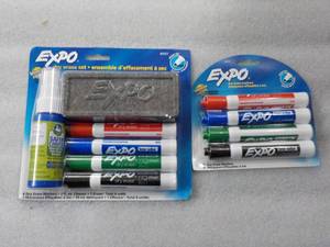 lot 68 image: Expo Dry Erase Set and Markers...