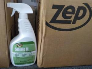 lot 96 image: Case of 12 ZEP Spirit II Qt Spray B...