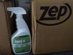 lot 97 image: Case of 12 ZEP Spirit II Qt Spray B...