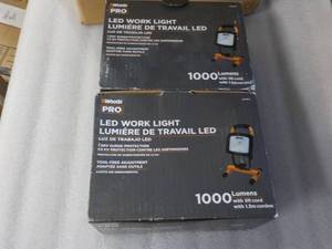 lot 105 image: Set of 2 Woods Pro LED Work Lights ...