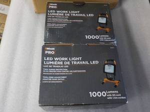 lot 106 image: Set of 2 Woods Pro LED Work Lights ...