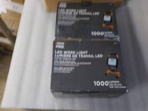 lot 108 image: Set of 2 Woods Pro LED Work Lights ...
