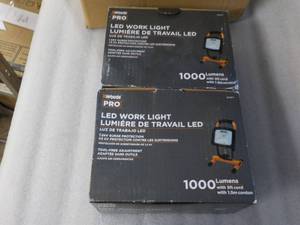 lot 112 image: Set of 2 Woods Pro LED Work Lights ...