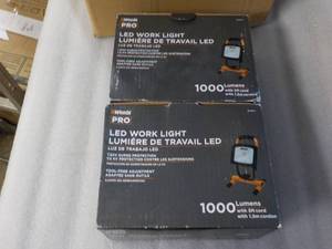 lot 114 image: Set of 2 Woods Pro LED Work Lights ...