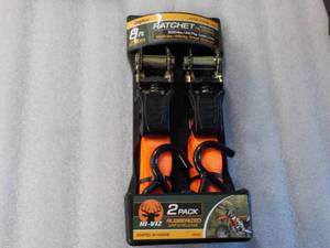 lot 126 image: Cargo Loc 8 Ft Ratchet 2 pack...