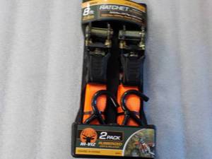 lot 127 image: Cargo Loc 8 Ft Ratchet 2 pack...