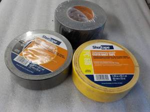 lot 159 image: 3 Rolls Shurtape Duct Tape...