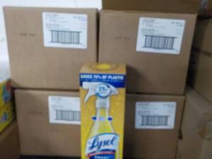 lot 214 image: 4 Cases - 32 Refills each Lysol Sma...
