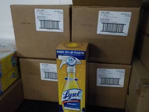 lot 216 image: 4 Cases - 32 Refills each Lysol Sma...