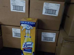 lot 218 image: 4 Cases - 32 Refills each Lysol Sma...