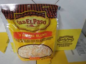 lot 249 image: 8.7 oz Bags Frozen Old El Paso 3 Pe...