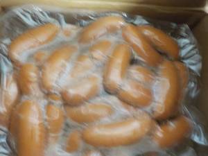 lot 302 image: 11 lb. Bag Frozen Knockwurst...
