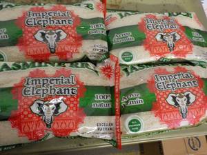 lot 310 image: 4 - 4 lb. Bag Imperial Elephant Jas...