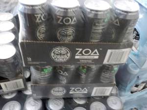 lot 331 image: 2 - 12 packs ZOA Zero Sugar Energy ...
