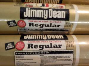 lot 338 image: 2 - 32 oz Jimmy Dean Regular Sausag...