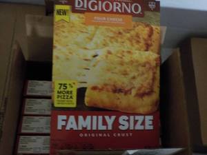 lot 348 image: 4 Digiorno Family Size Four Cheese ...