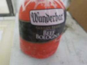 lot 351 image: 7 Wunderbar Frozen Beef Bologna...