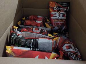 lot 368 image: 8 - 7 14 oz Bags Doritos 3D Crunch...