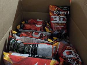 lot 369 image: 8 - 7 14 oz Bags Doritos 3D Crunch...